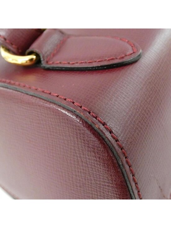 Cartier Vintage Backpack Burgundy main image 8